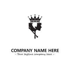 King logo company design vector illustration