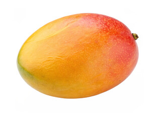 Fresh Ripe MangoIsolated Close-up Picture With PNG, Transparency and JPEG Background