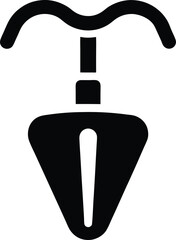 dental suction tool icon vector illustration