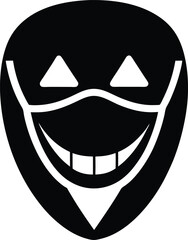 dentist mask icon vector illustration