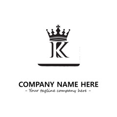 King logo company design vector illustration