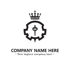 King logo company design vector illustration