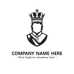 King logo company design vector illustration