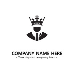 King logo company design vector illustration