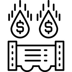 Oil Icon Vector Element