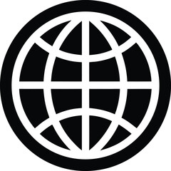 Global Position Icon Vector Illustration