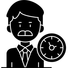 Relaxation Icon Vector Element