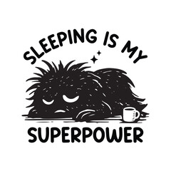 Funny Meditation Monsters