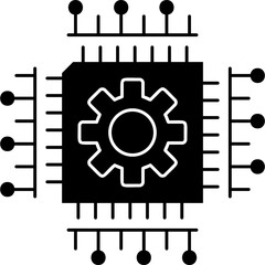 Artificial Intelligence Icon Vector Element