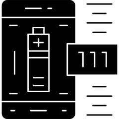 Battery Icon Vector Element