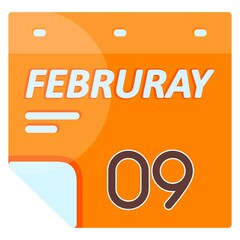 Februray Icon