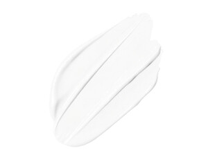 White Cream Swatch isolated PNG or JPEG Background