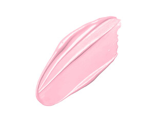 Pink Cream Swatch isolated PNG or JPEG Background