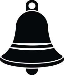 school bell icon vector illustration