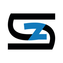 AS letter icon Logo alphabet vector design.	