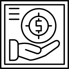 Options Premium Income Icon