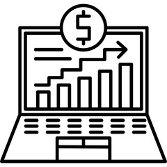 Swing Trading Strategy Icon