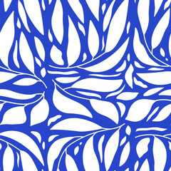 Minimal abstract shapes pattern