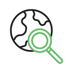 Explore icon vector image. Suitable for mobile apps, web apps and print media.