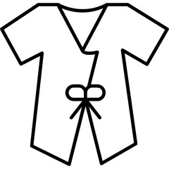Medical Gown Disposal Icon