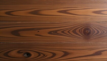 Fototapeta premium Rich Walnut Wood with Swirling Dark Brown and Black Grains, Polished Semi-Matte Finish