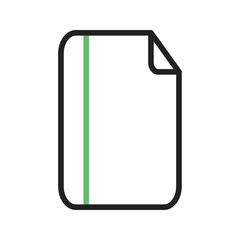 Page Borders I icon vector image. Suitable for mobile apps, web apps and print media.