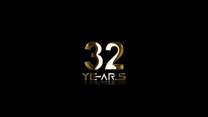 32 Years, 32 Years Logo Banner  - Powered by Adobe
