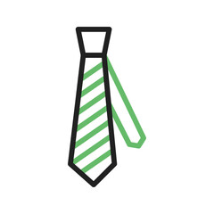 Tie icon vector image. Suitable for mobile apps, web apps and print media.