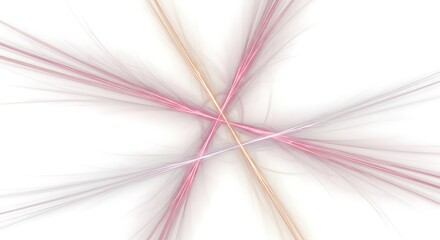 Abstract radiating lines design