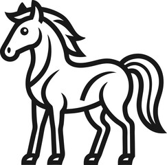 horse vector illustration