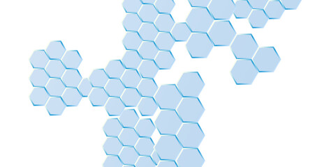 Abstract geometric water color hexagon background. vector. geometric pattern with gradient seamless texture background.