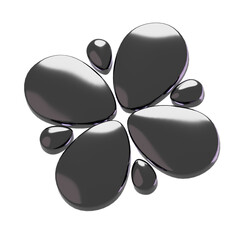 Chrome Shape abstract 3D Illustrations
