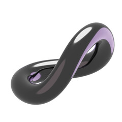 Chrome Shape abstract 3D Illustrations