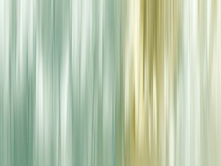 Obraz premium Abstract vertical lines in soft green and beige tones create a modern, minimalist background.