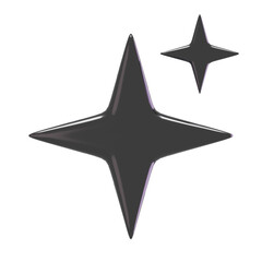 Chrome Shape abstract 3D Illustrations