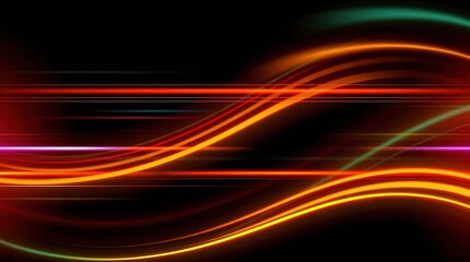 Dynamic energy streaks across the scene, a mesmerizing visual symphony of light, color, and motion, evoking the essence of momentum.