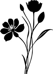 vector illustration of a flower