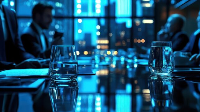 A shot of investors discussing private equity opportunities in a boardroom, Investment, Collaborative and professional