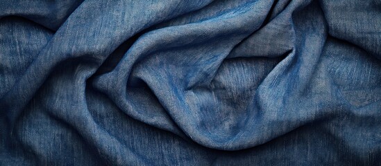 Textured Indigo Fabric