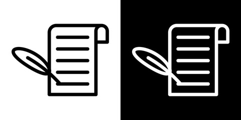 History icon line art, vector set