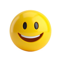 Fototapeta premium A joyful smile, expressing happiness and positivity