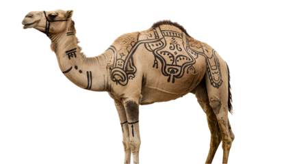 Decorated camel in desert, middle east animal, camel ride, camel beauty, arabian camel, dromedary camel
