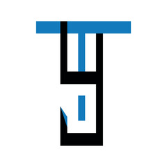 Ty logo design template.	