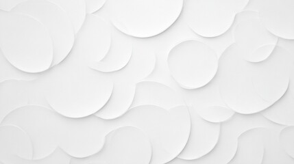 Abstract white geometric background wallpaper template