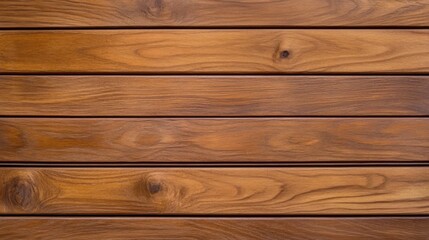 Fototapeta premium Smooth Brown Wooden Plank Background for Textures and Natural Home Decor
