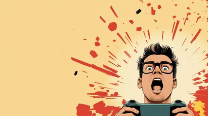 A bold comic book-style poster celebrating Geek Pride Da