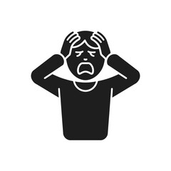 Distress Expression Icon