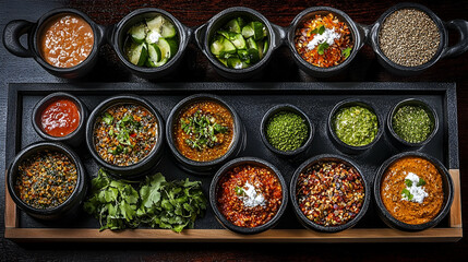 Assorted jewel toned chocolates luxury confectionery gourmet food