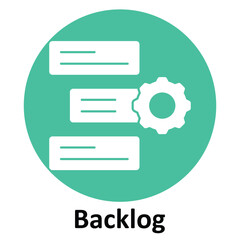 Backlog Vector icon which can easily modify or edit