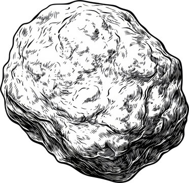 recommend clip art: rock stone sketch line art illustration drawing 